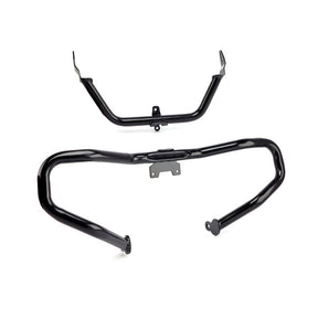 Front Engine Guard. Chopped, Black Engine Guards Mcs