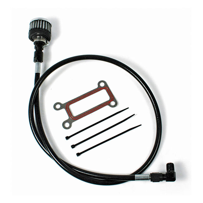 Feuling Parts Breath Oil Tank 99 01 Blk Oil Tanks Misc Feuling