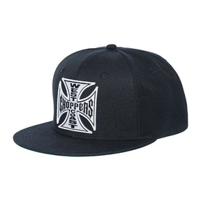 West Coast Choppers "Og Classic" Snapback - Black & White Caps West Coast Choppers