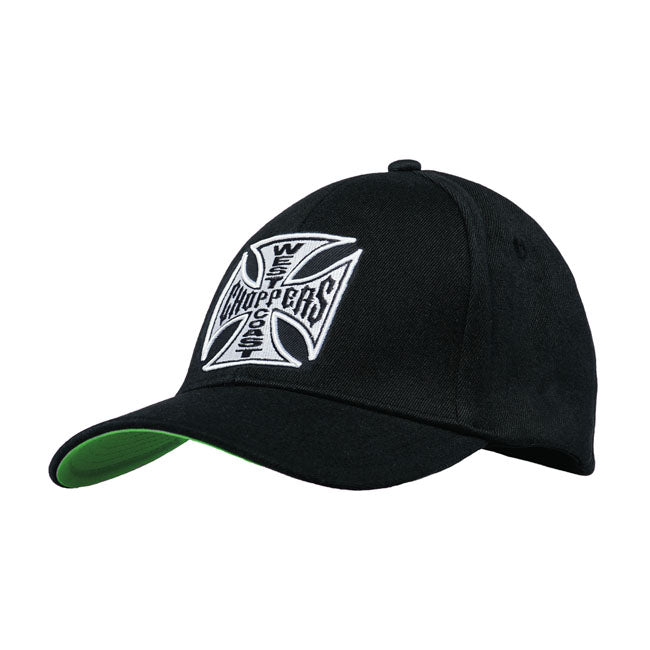 West Coast Choppers "Og Classic" Baseball Cap - Black & White Caps West Coast Choppers