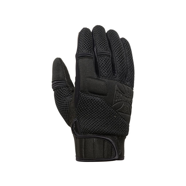 West Coast Choppers Statement Neoprene Gloves - Black Gloves West Coast Choppers M