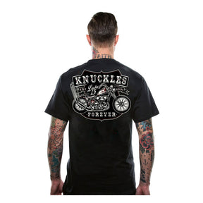 Lucky 13 Knuckles T Shirt Black T-Shirt Lucky 13