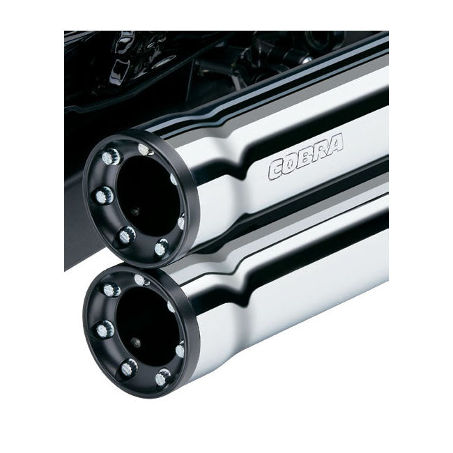 Cobra Exhaust System Short Speeddster Chrome Full Exhaust System Cobra