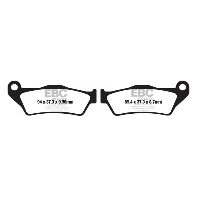 EBC Double-H Sintered brake pads BRAKE PADS Ebc
