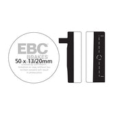 EBC Organic brake pads BRAKE PADS Ebc