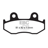 EBC Carbon X / TT series brake pads BRAKE PADS EBC