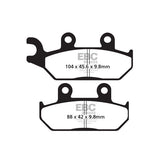 EBC Carbon X / TT series brake pads BRAKE PADS EBC
