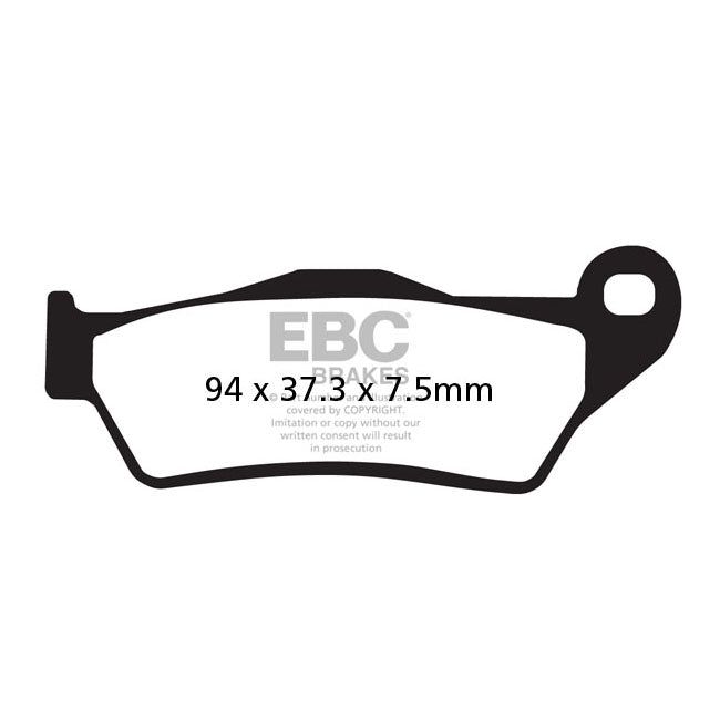 EBC V-pad Semi Sintered brake pads BRAKE PADS EBC