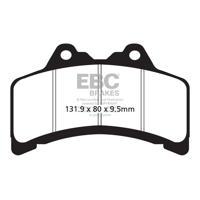 EBC Organic brake pads BRAKE PADS Ebc