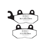 EBC Organic brake pads BRAKE PADS Ebc