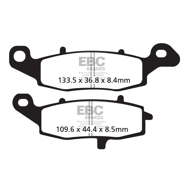EBC V-pad Semi Sintered brake pads BRAKE PADS EBC