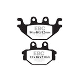 EBC V-pad Semi Sintered brake pads BRAKE PADS Ebc