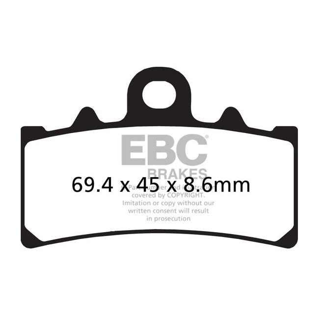 EBC Double-H Sintered brake pads BRAKE PADS Ebc