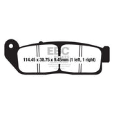 Ebc Brake Pad Fa Series Organic Brake Pads Ebc