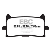 EBC Double-H Sintered brake pads BRAKE PADS Ebc
