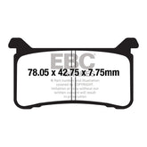 EBC Double-H Sintered brake pads BRAKE PADS Ebc