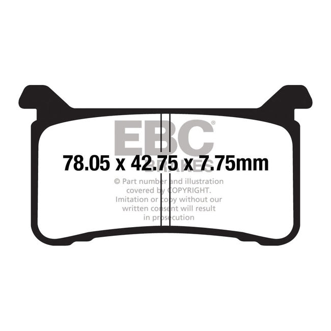 EBC Double-H Sintered brake pads BRAKE PADS Ebc
