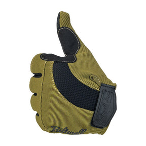 Biltwell Moto gloves olive/black/tan GLOVES Biltwell