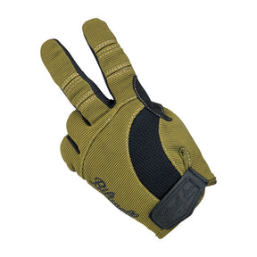 Biltwell Moto gloves olive/black/tan GLOVES Biltwell