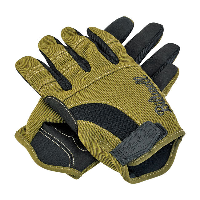 Biltwell Moto gloves olive/black/tan GLOVES Biltwell