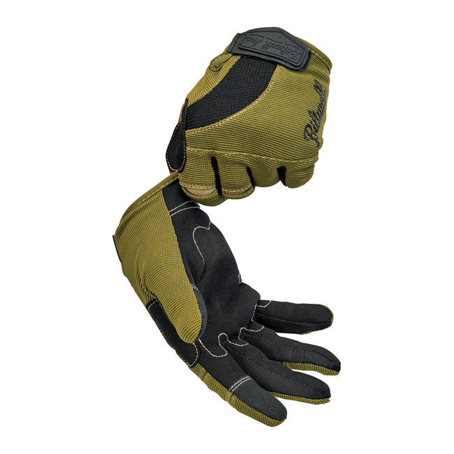 Biltwell Moto gloves olive/black/tan GLOVES Biltwell