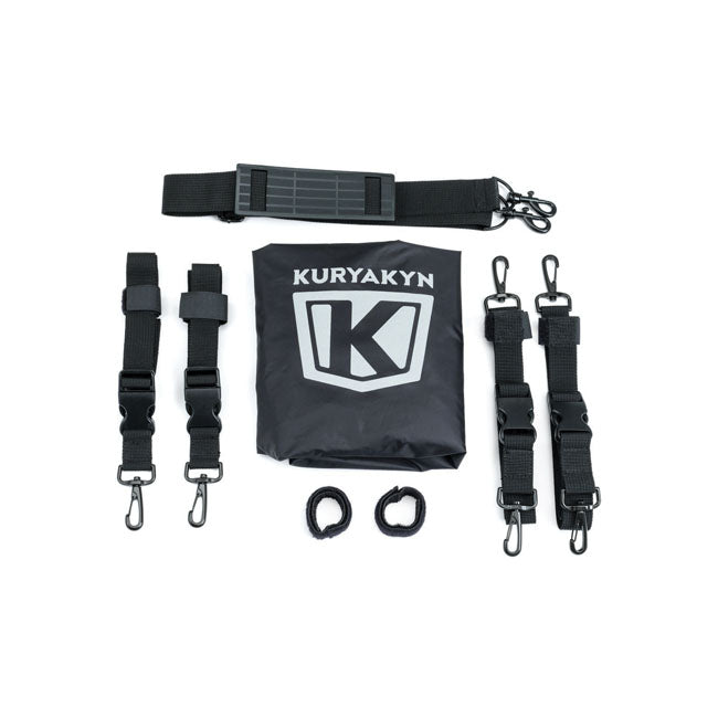 Kuryakyn, Momentum rambler roll bag, black TOURING LUGGAGE Kuryakyn