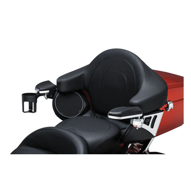 Kuryakyn, Passenger armrest set. Chrome ARMRESTS Kuryakyn