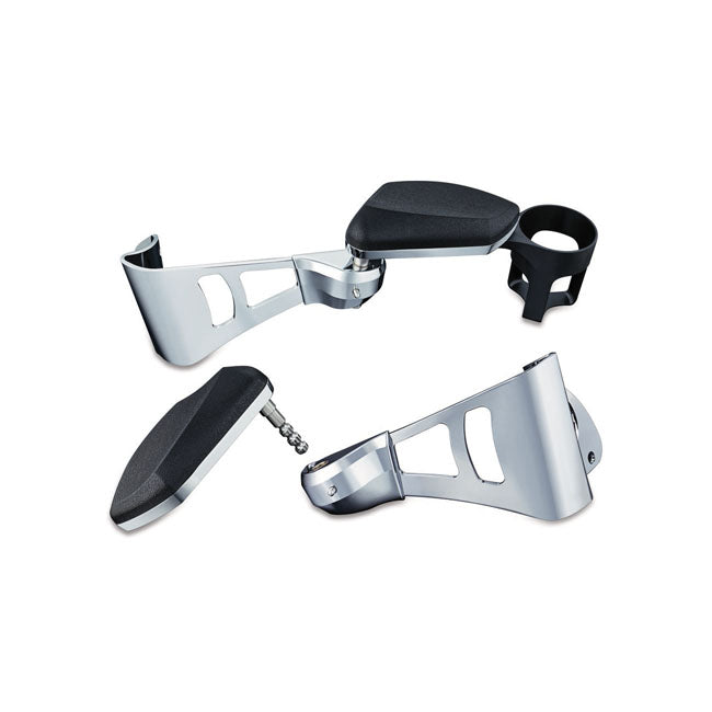 Kuryakyn, Passenger armrest set. Chrome ARMRESTS Kuryakyn