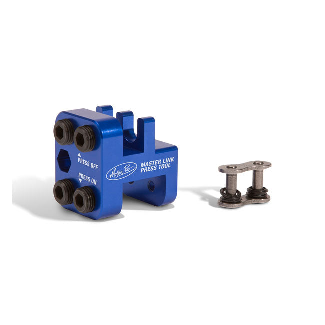 Motion Pro Clip Link Pressing Tool Blue/Black Aluminum Tools Chain Motion Pro