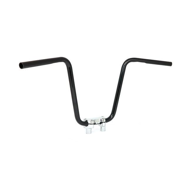 Fehling, 1" Apehanger Narrow Style. 35cm High. Black Handlebars Fehling Crc