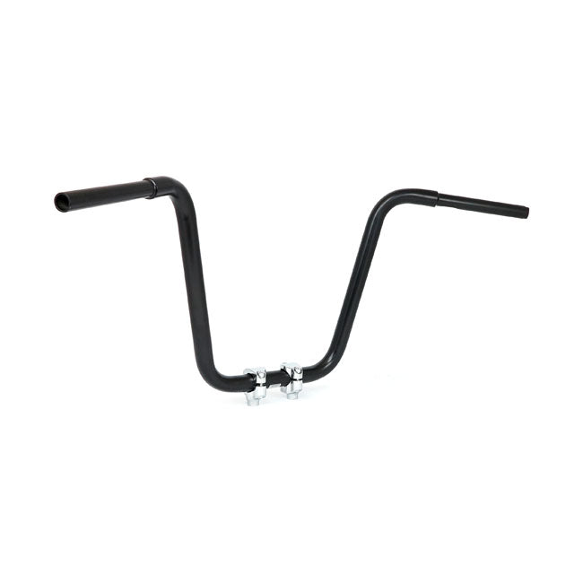 Fehling 1 1/4" Apehanger Black 40cm High Handlebars Fehling Crc
