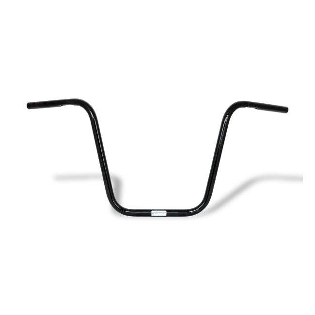 Fehling, 1" Apehanger. 40cm High. Black Handlebars Fehling Crc