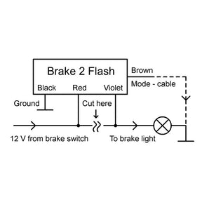Axel Joost Elektronic, Brake 2 Flash Module Brake Light Flashers Elektronikbox