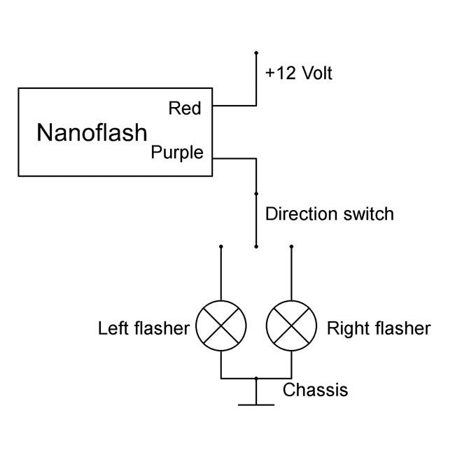 Axel Joost Elektronik, Nanoflash Turn Signal Flasher Turn Signals Flashers Elektronikbox