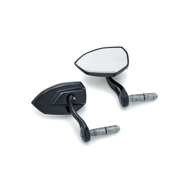 Kuryakyn, Phantom bar end mirror set MIRRORS Kuryakyn