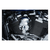 Kuryakyn, Skull horn cover. Chrome HORN COVERS Kuryakyn