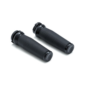Kuryakyn, Thresher grips. Satin black GRIPS Kuryakyn
