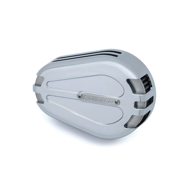 Crusher, Maverick Pro Air Cleaner Assembly. Chrome Air Cleaner Crusher