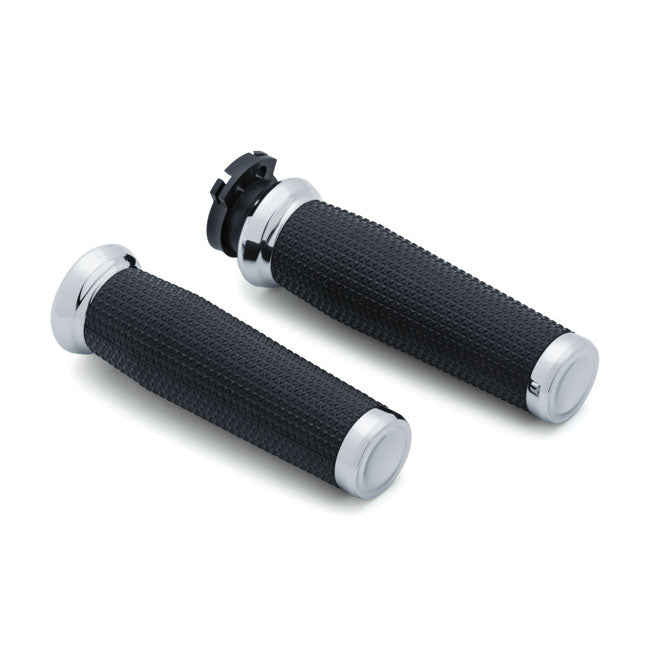 Kuryakyn, Thresher grips chrome GRIPS Kuryakyn
