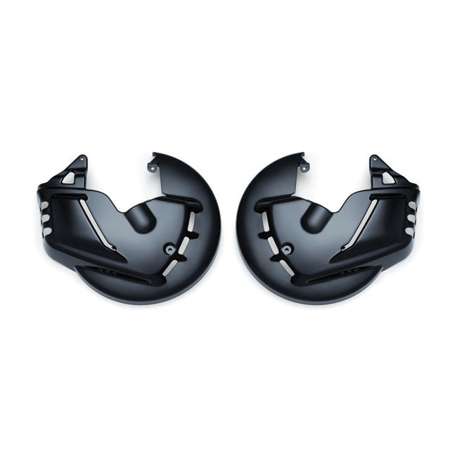 Kuryakyn, Rotor covers gloss black BRAKE ROTORS MISC Kuryakyn