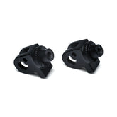 Kuryakyn, Splined peg adapters satin black FOOTPEGS BRACKETS Kuryakyn