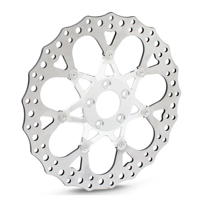 Arlen Ness 14" Procross Brake Rotor, Chrome Brake Rotors Arlen Ness