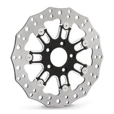 Arlen Ness 11.8" 7 Valve Wheel Brake Rotor, Black Brake Rotors 300 Mm Arlen Ness