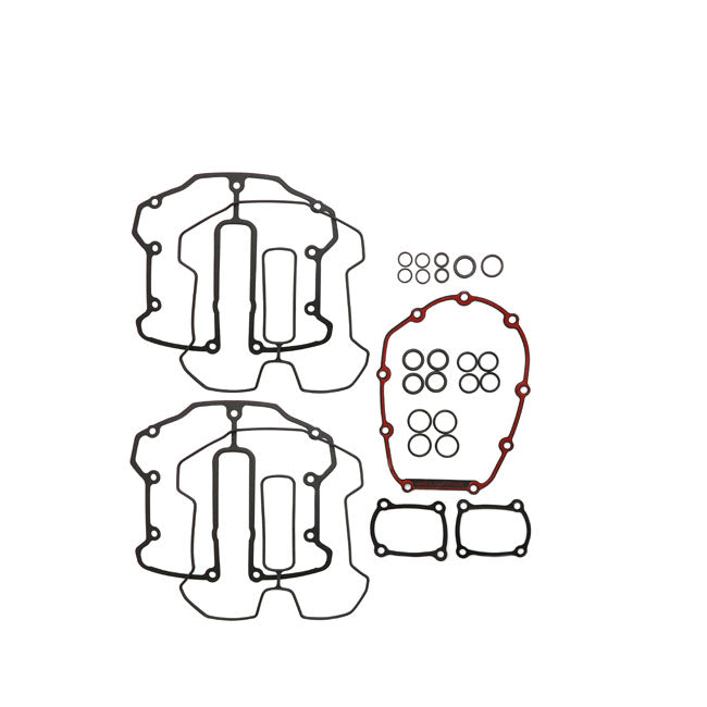 James, cam gear change gasket kit. M8 GASKET SETS LOWER END James Gaskets
