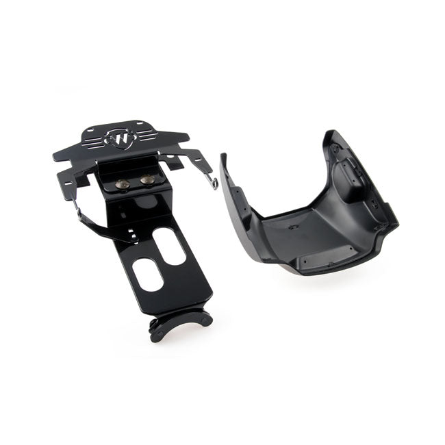 Cult-Werk, headlamp mask ''New Night Rod''. Matte black HEADLAMP MASK KITS Cult Werk