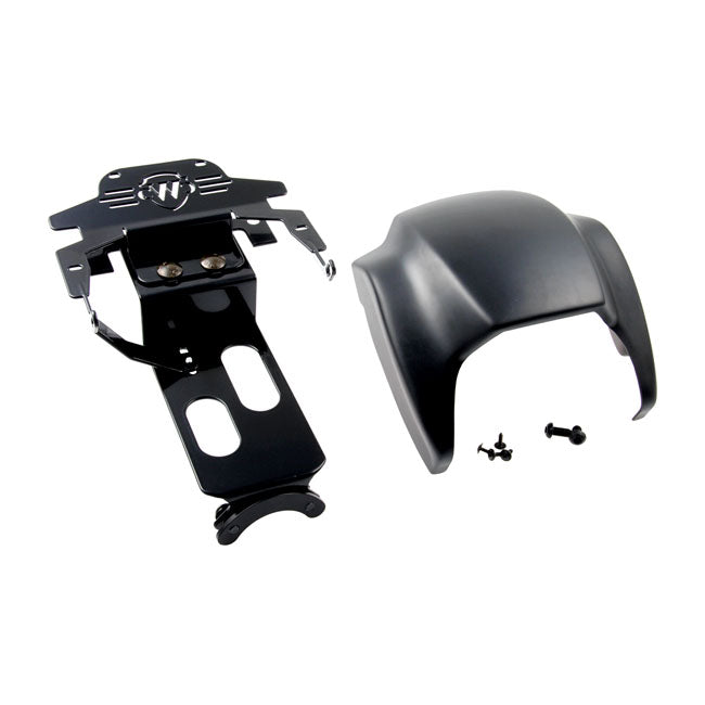 Cult-Werk, headlamp mask ''New Night Rod''. Matte black HEADLAMP MASK KITS Cult Werk