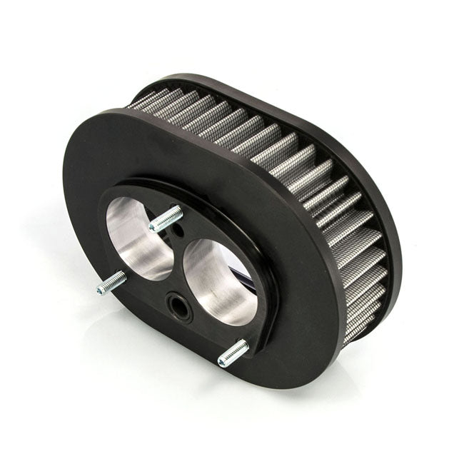 Free Spirits, Street Rod Hi Flow Air Cleaner Kit. Black Free Spirits Default Title