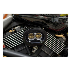 Free Spirits, Street Rod Hi Flow Air Cleaner Kit. Black Free Spirits