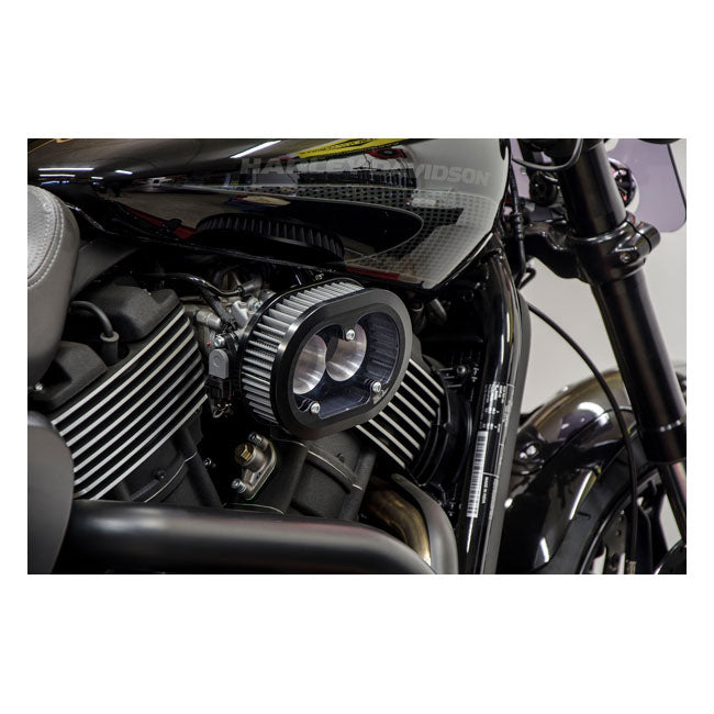 Free Spirits, Street Rod Hi Flow Air Cleaner Kit. Black Free Spirits