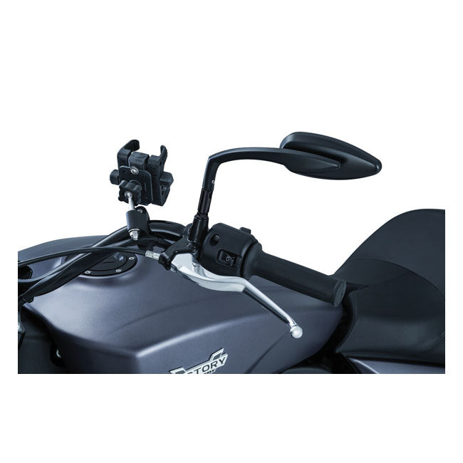 Kuryakyn, Raised mirror mount adapters black MIRRORS ADAPTERS Kuryakyn